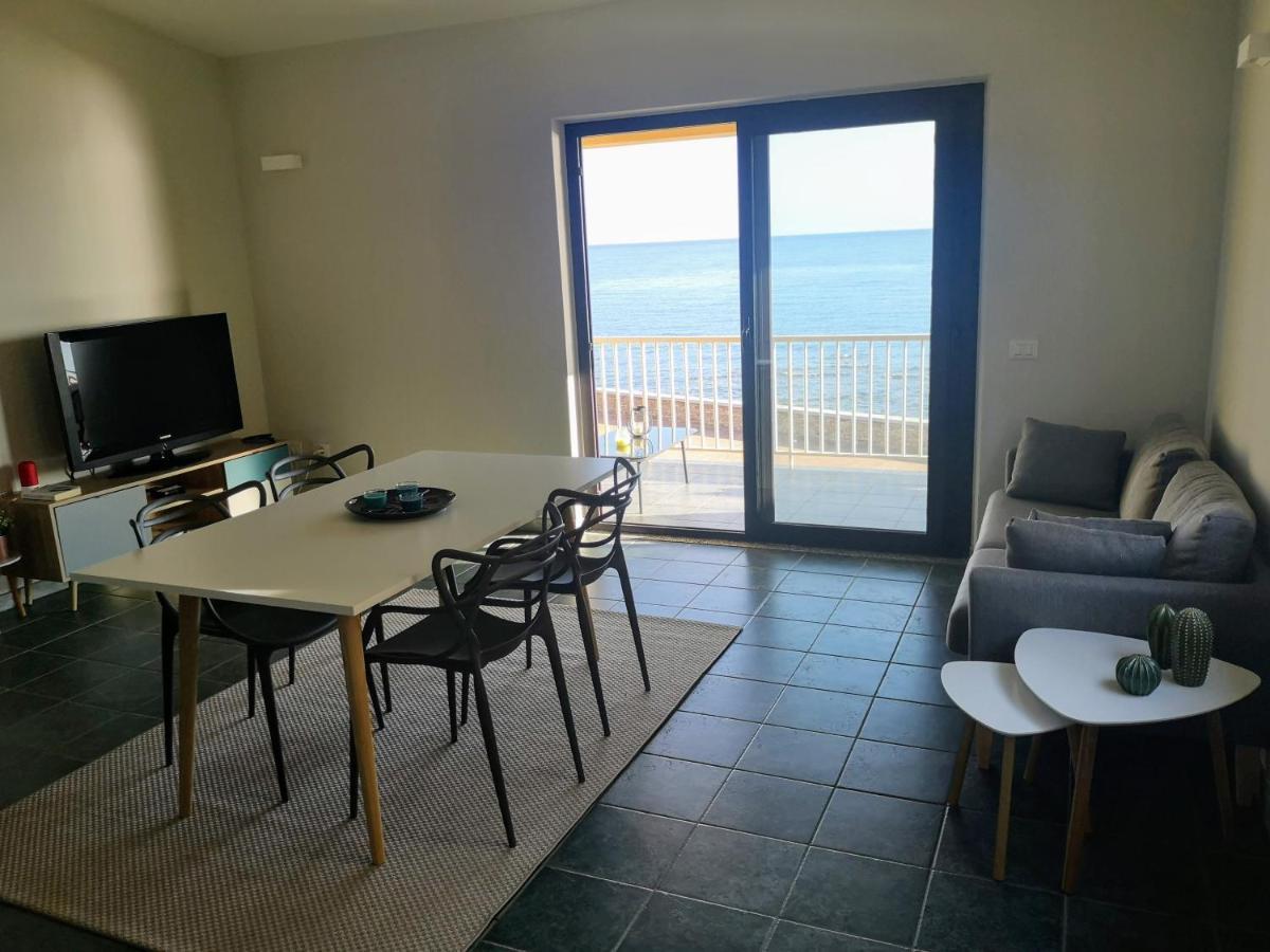 Casa Con Terrazza Fronte Mare Villa Santa Lucia  Exteriör bild