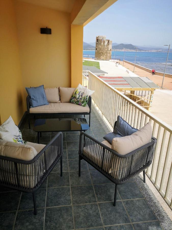 Casa Con Terrazza Fronte Mare Villa Santa Lucia  Exteriör bild