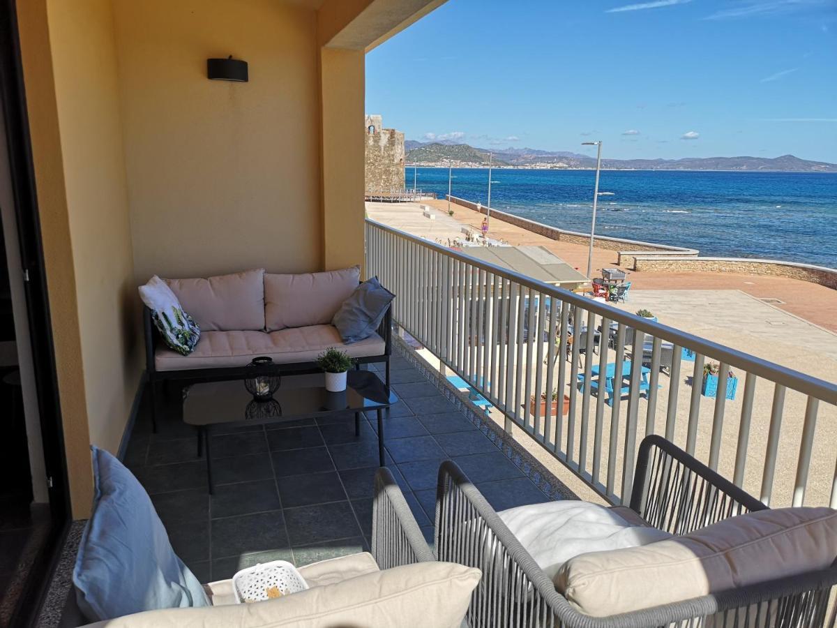 Casa Con Terrazza Fronte Mare Villa Santa Lucia  Exteriör bild